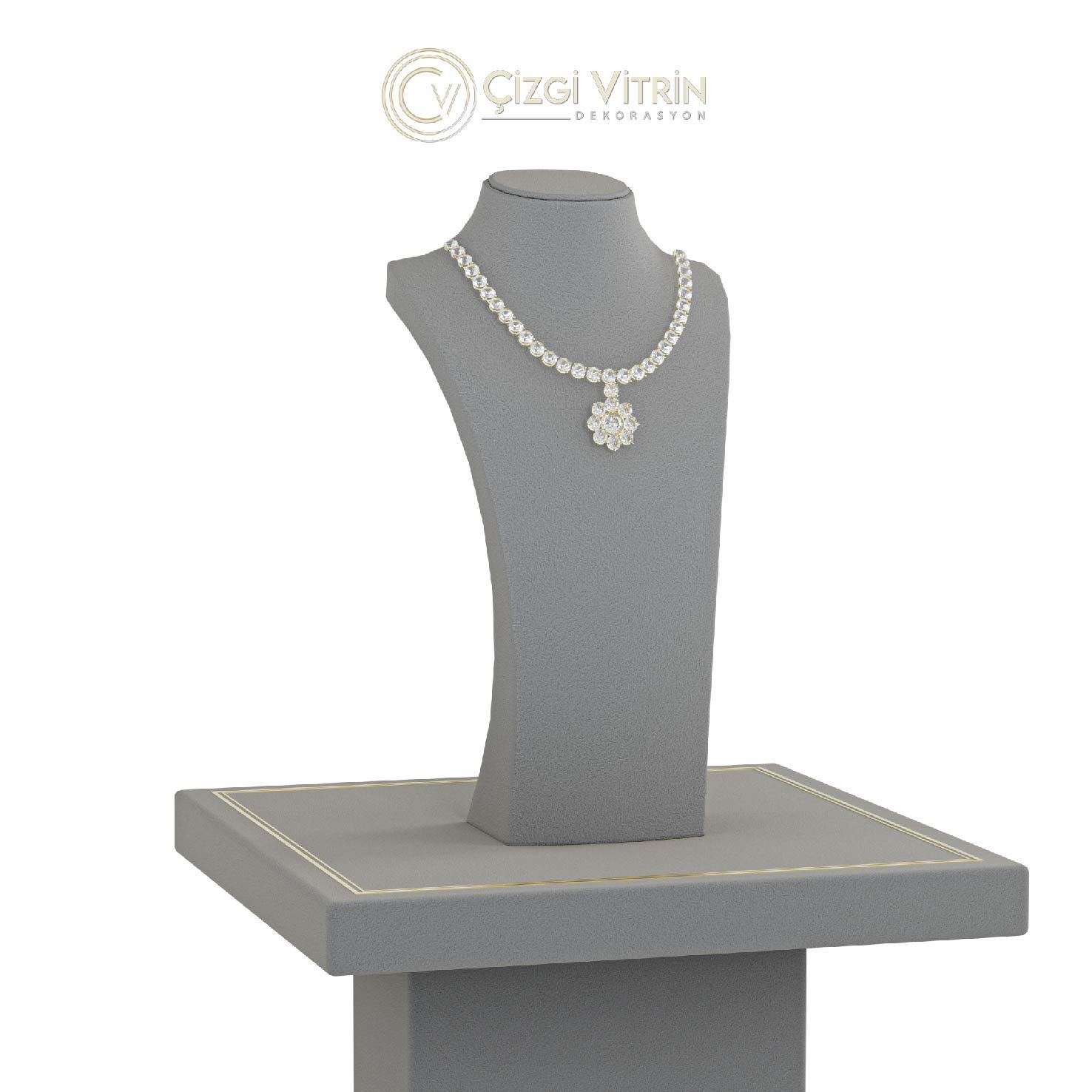Model - 001 Diamond Takı Manken Model No 01
