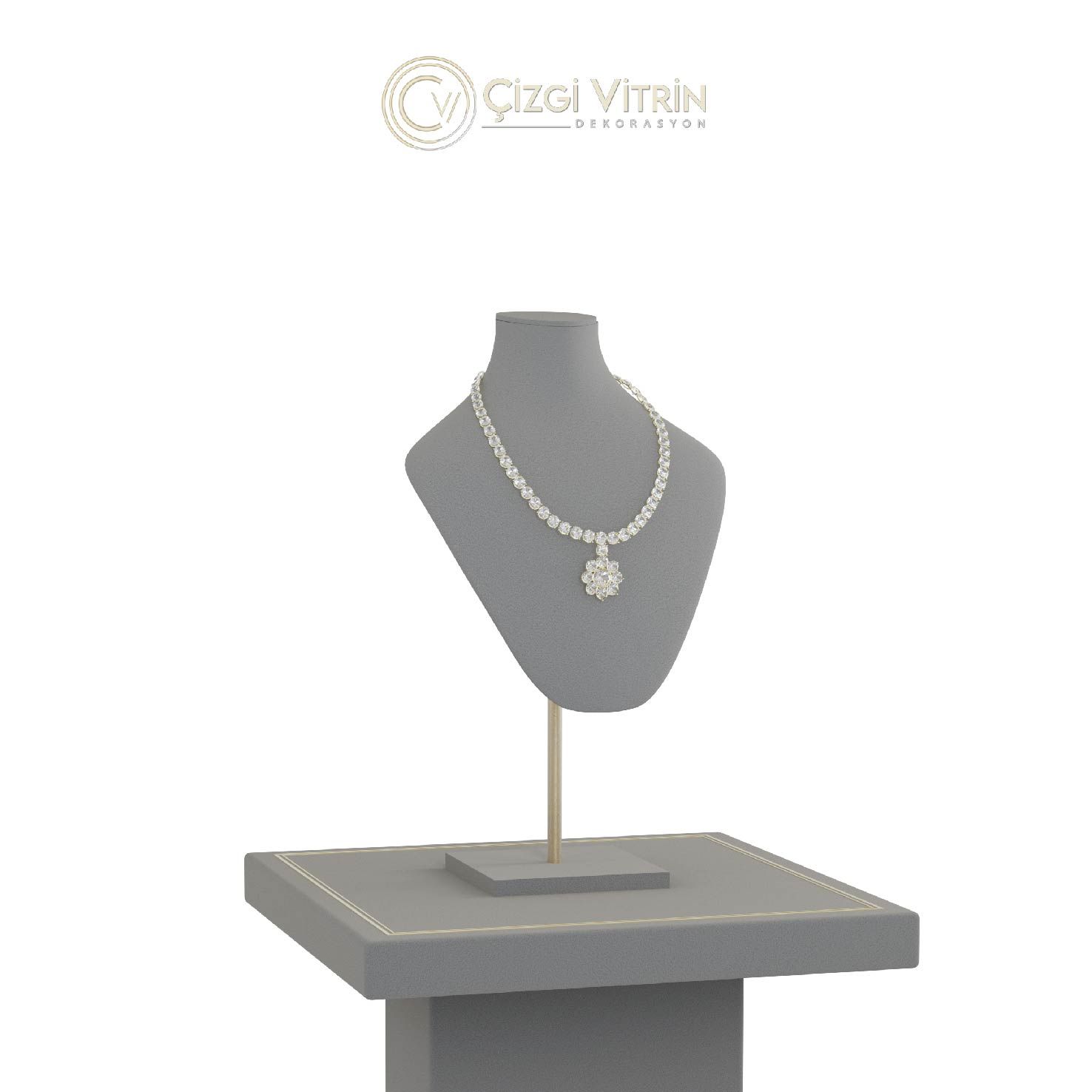 Model - 007 Ayaklı Takı Manken