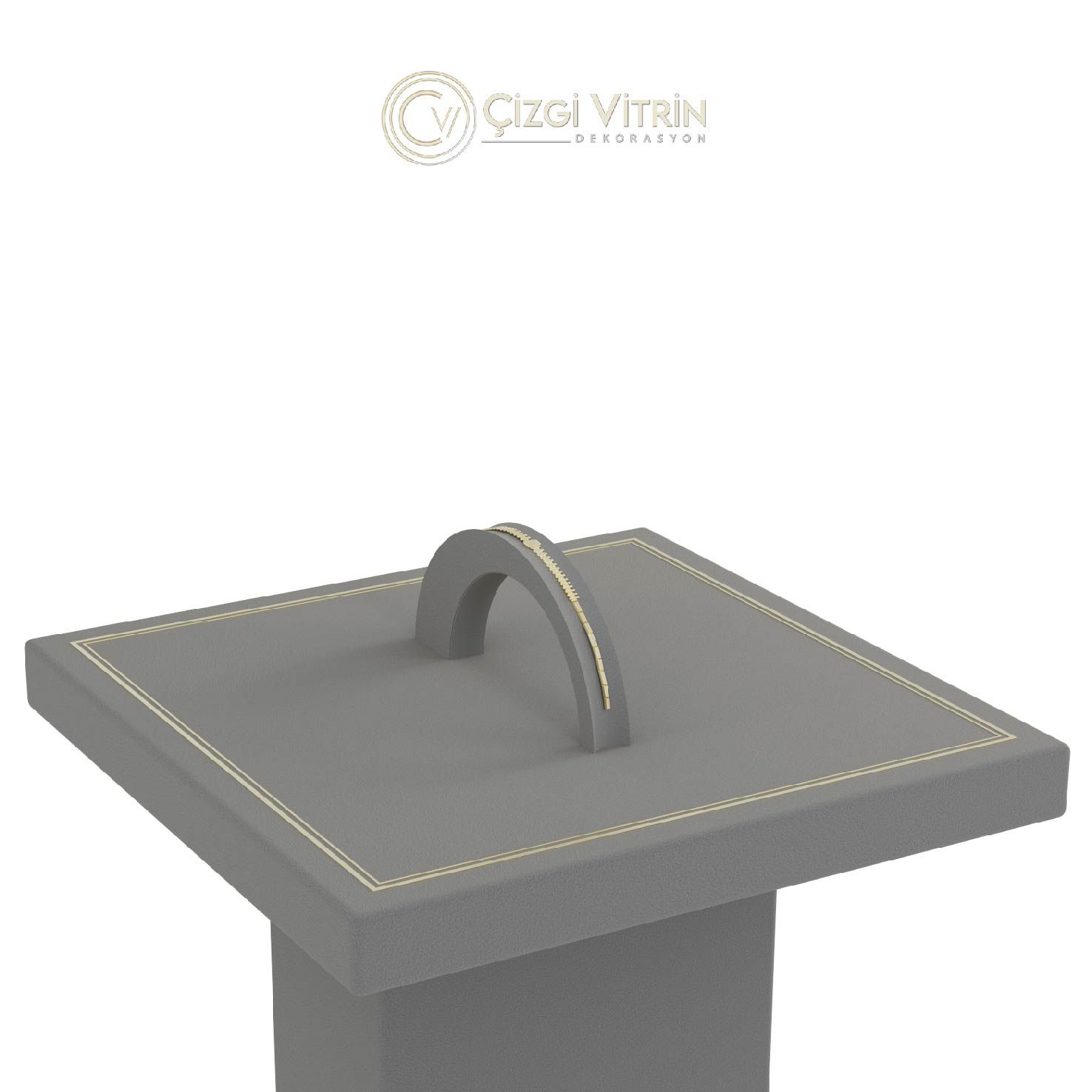 Model - 016 Yatık Oval Künyelik No 3  