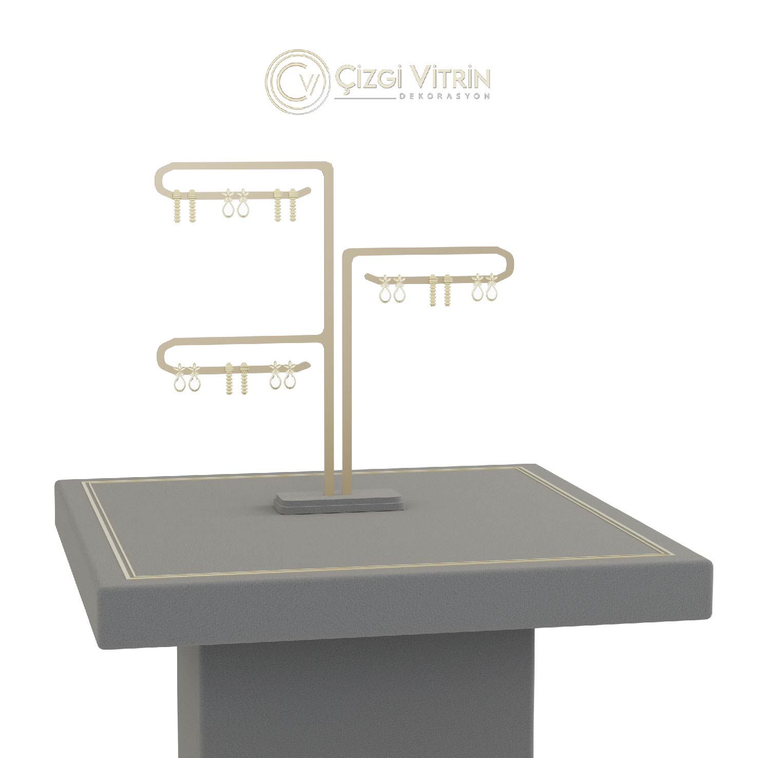 Model - 022 Grup Metal Küpelik  